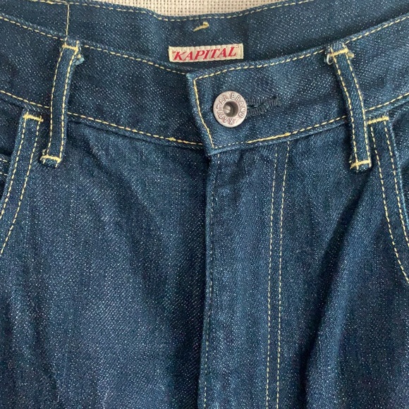 Kapital dropped crutch, cinch back denim - Picture 4 of 12